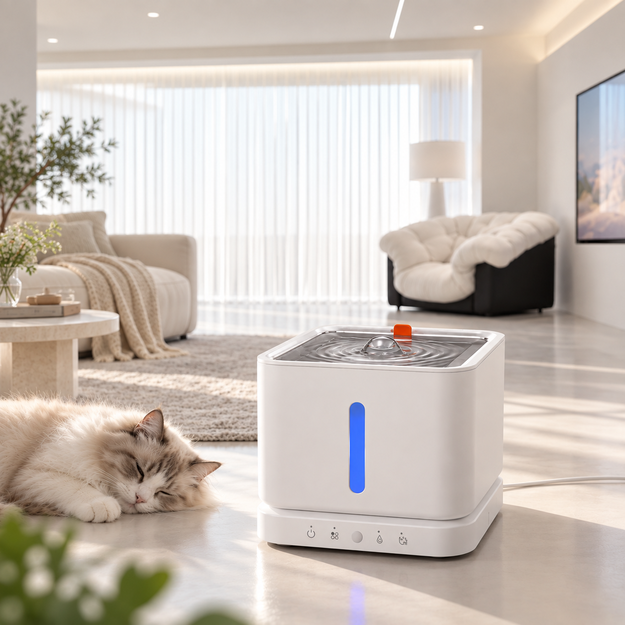 P08E / P08F Pet Water Fountain Series